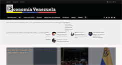 Desktop Screenshot of economiavenezuela.com